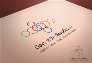 Logo Design by Ron Mickey for GaysWithBenefits.com | Design: #3659177