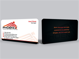 Roofing Company needs Business card design  | Diseño de Tarjeta de Presentación por Hardcore Design