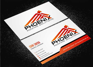 Design de Carte de Visite par AwsomeD pour Phoenix Roofing Solutions | Design : #3654322