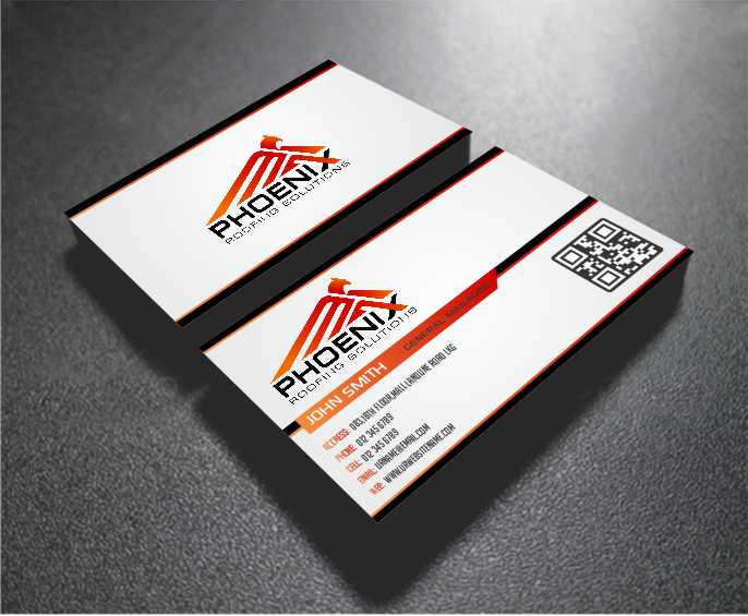 Business Card Design by AwsomeD for Phoenix Roofing Solutions | Design #3654323