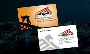 Roofing Company needs Business card design  | Diseño de Tarjeta de Presentación por laxman2creative