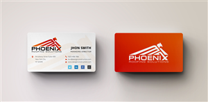 Roofing Company needs Business card design  | Business Card Design by stoodio.id