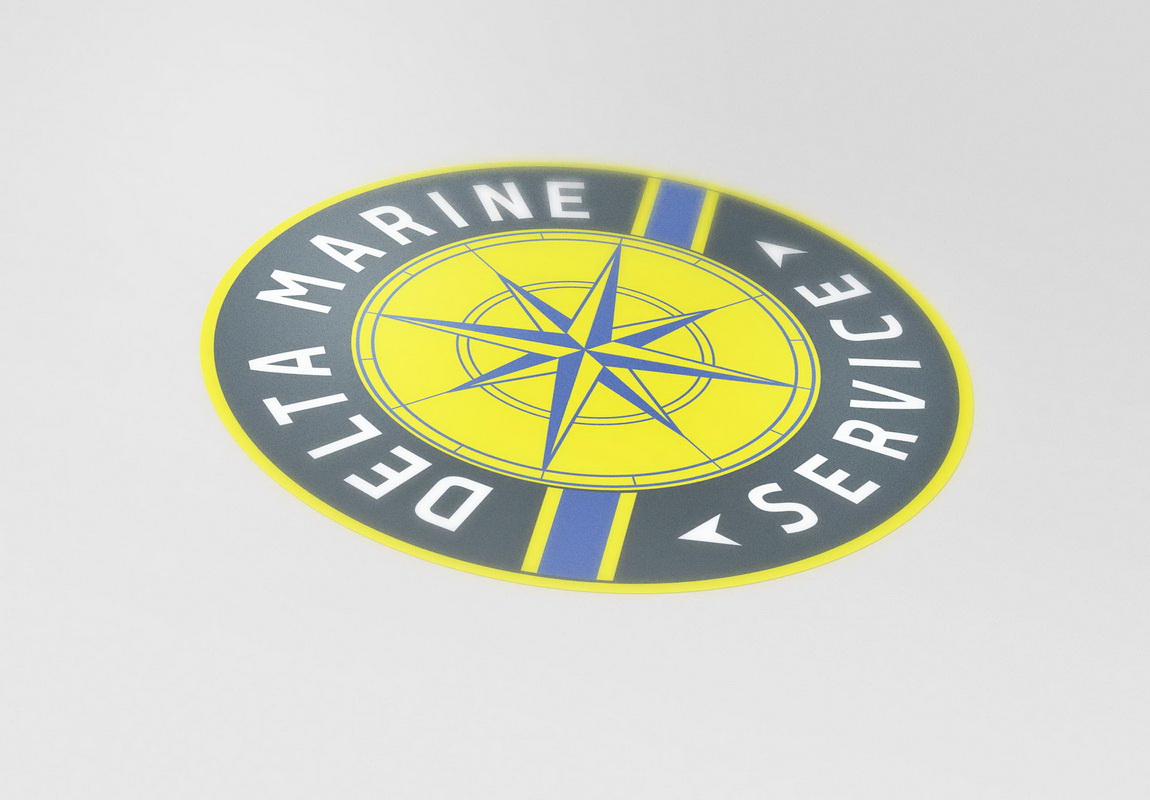 Logo Design by bismahadi for Delta Marine Service | Design #3652891