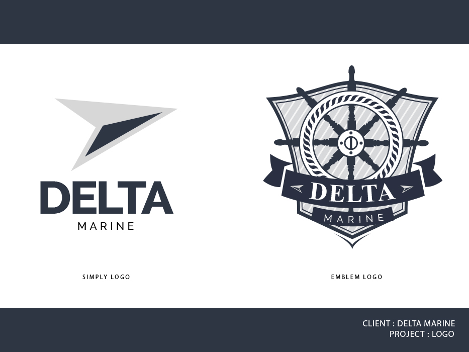 Logo Design by propheticdesigner for Delta Marine Service | Design #3658818