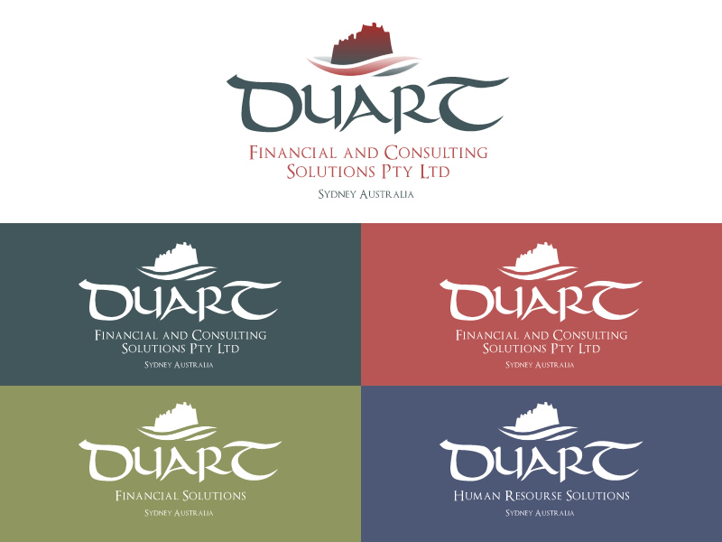 Logo-Design von Stobart Creative für Duart Financial and Consulting Solutions Pty Ltd | Design #3694102