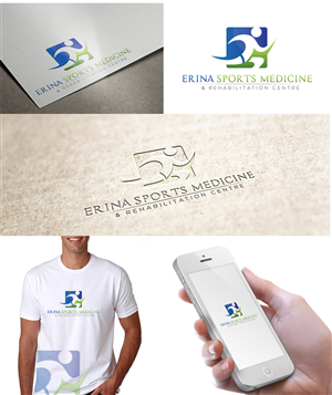 Logo Design by Gentle-Spring-Rain for Erina Sports Medicine & Rehabilitation Centre | Design: #3676076