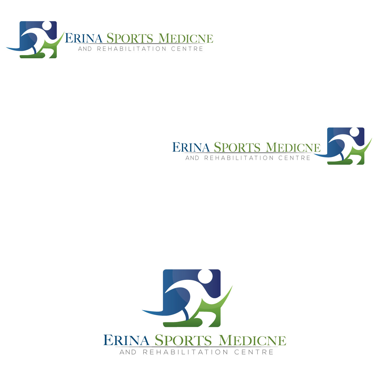 Logo Design by Gentle-Spring-Rain for Erina Sports Medicine & Rehabilitation Centre | Design #3694276