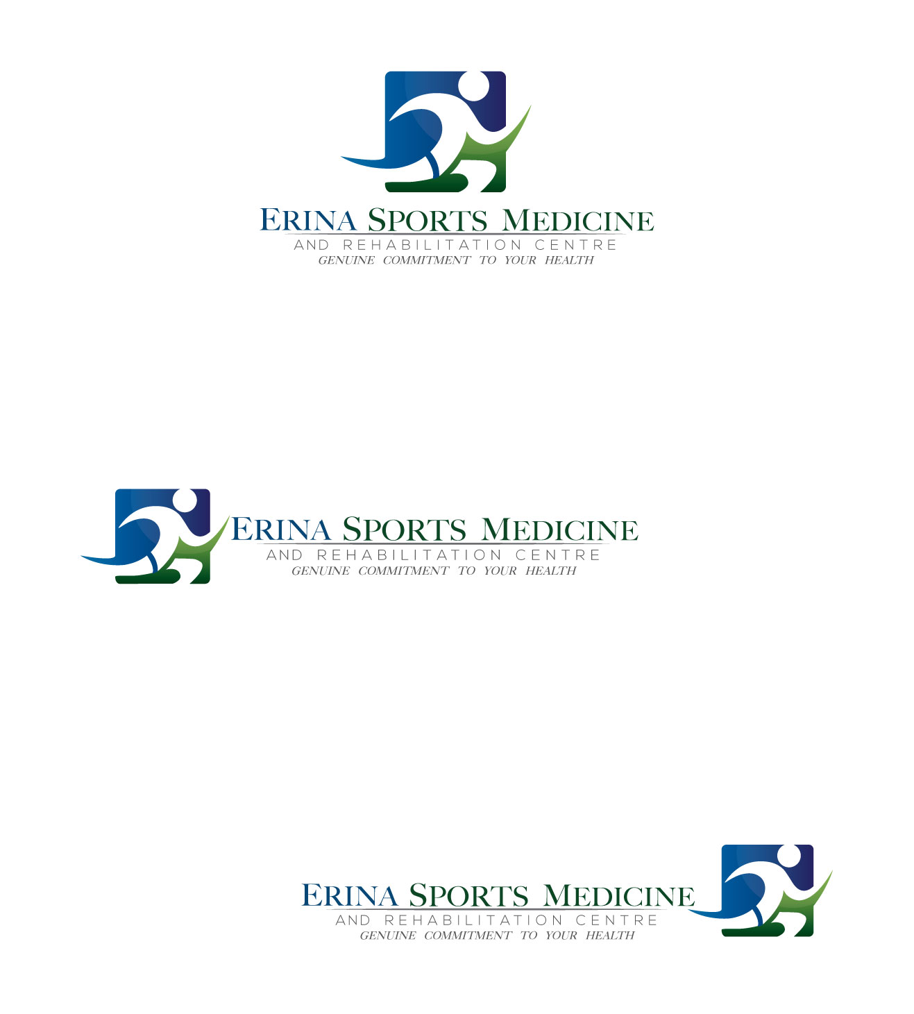 Logo Design by Gentle-Spring-Rain for Erina Sports Medicine & Rehabilitation Centre | Design #3753460