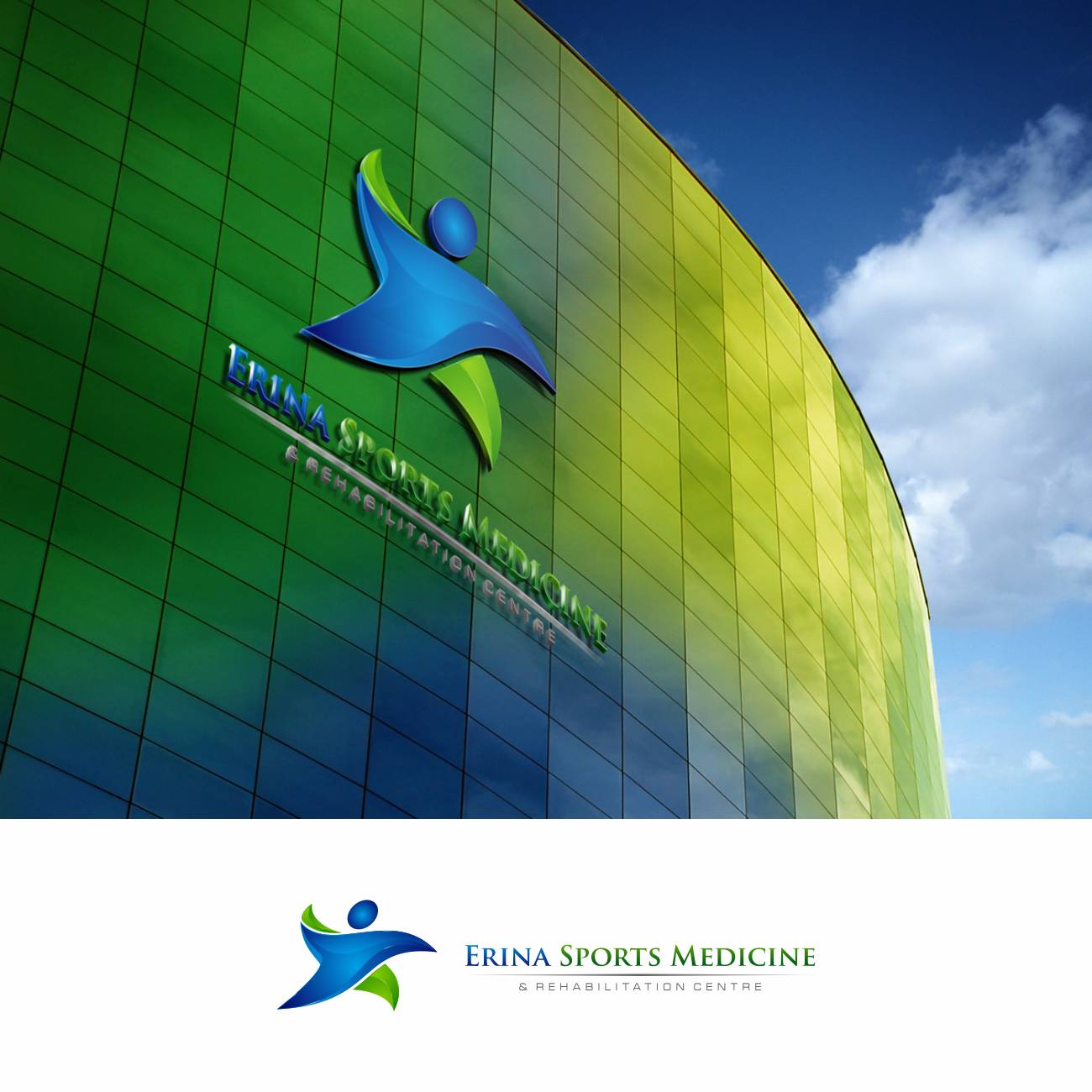 Logo-Design von DDD für Erina Sports Medicine & Rehabilitation Centre | Design #3703554