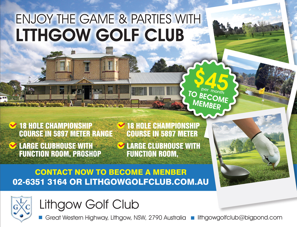 Postcard Design by rkailas for Lithgow Golf Club | Design #3672004