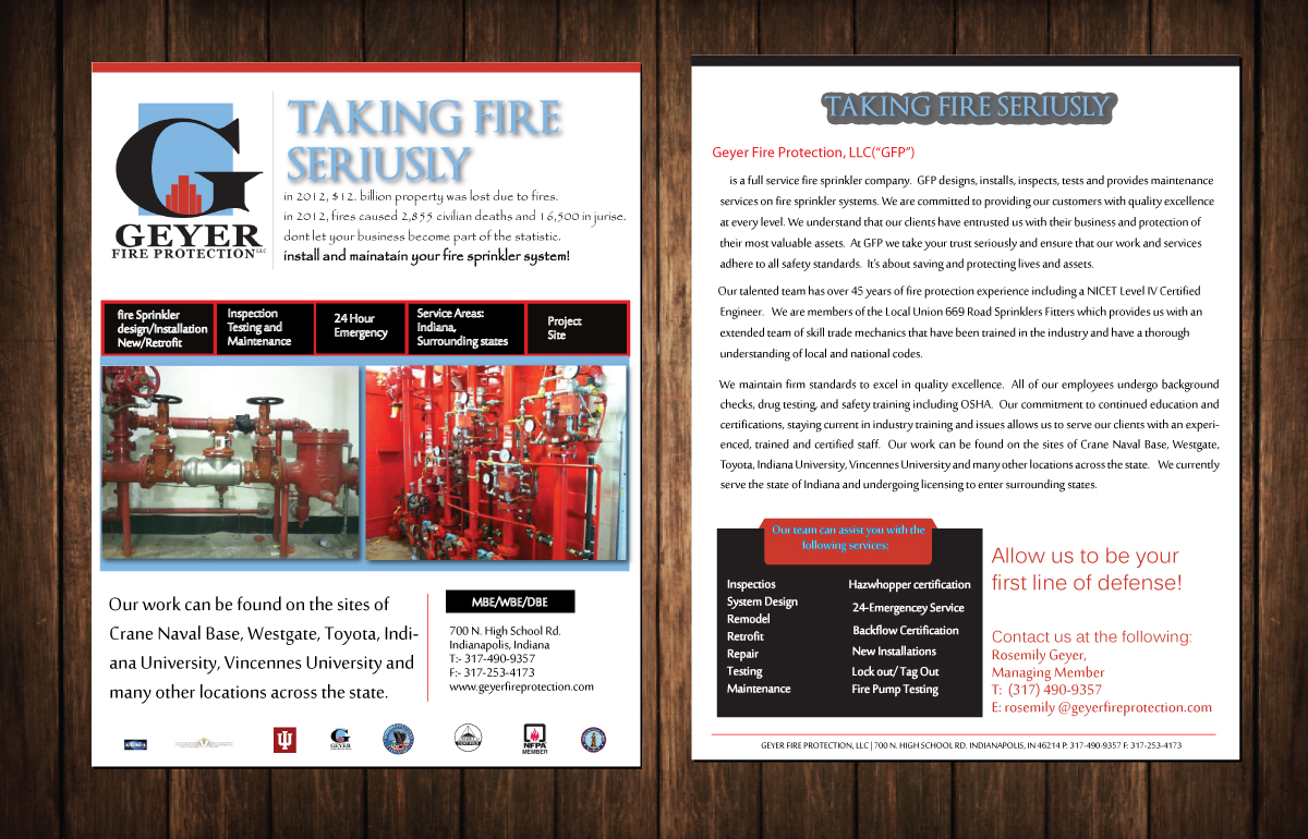 Brochure Design by meet007 for this project | Design #3645357