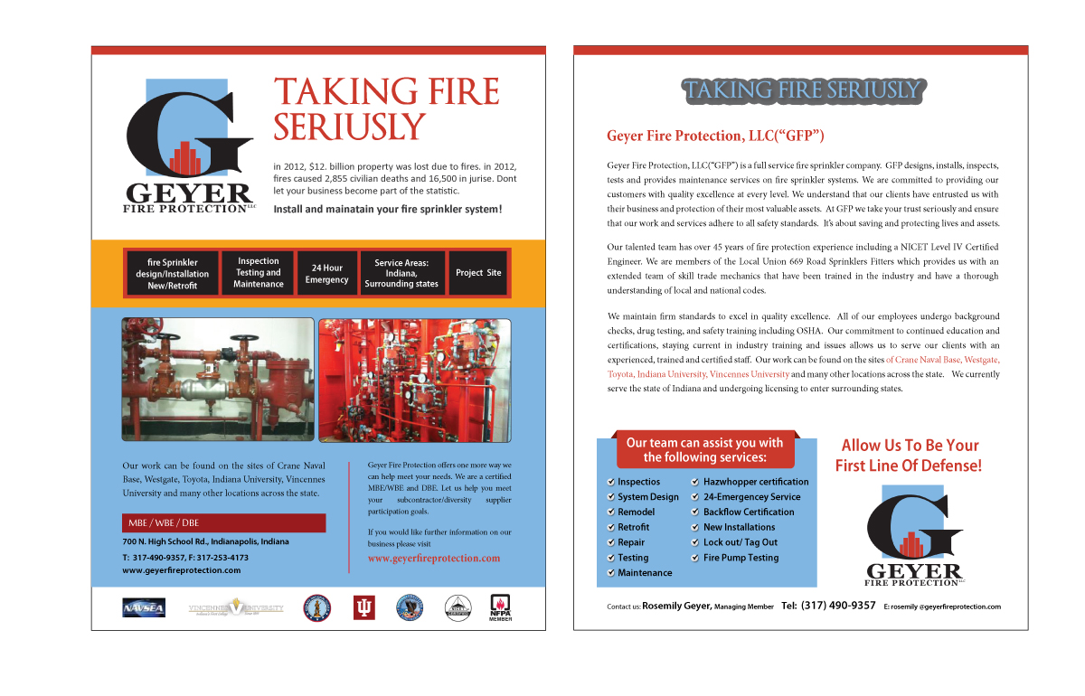 Brochure Design by meet007 for this project | Design #3667510