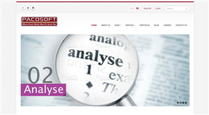 Web Design by Jagannath for Passion+Week+Computer+Software+%28PACOSOFT%2C+INC%29 | Design: #3646677
