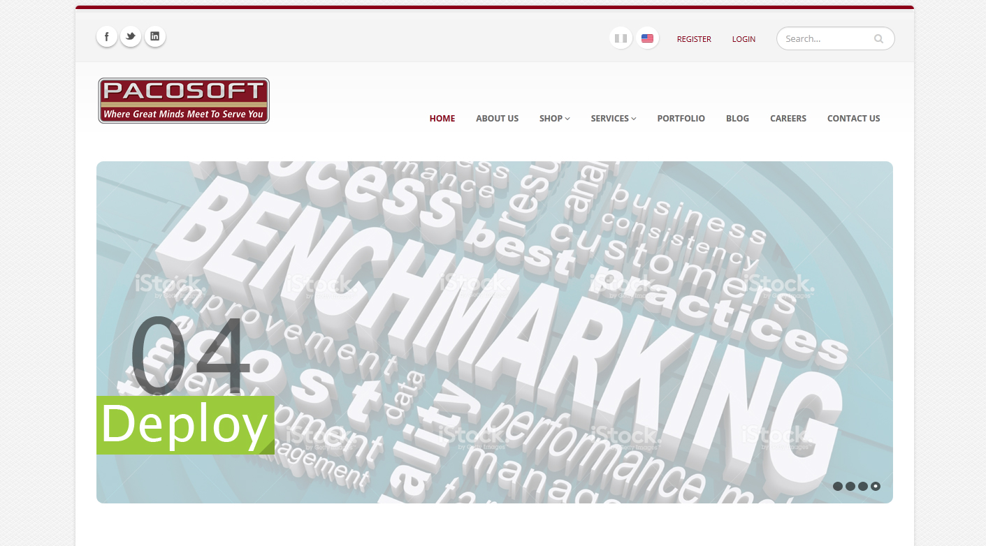 Web Design by Jagannath for Passion+Week+Computer+Software+%28PACOSOFT%2C+INC%29 | Design #3646680