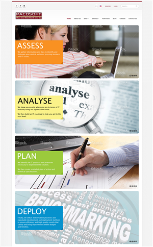 Web Design by Jagannath for Passion+Week+Computer+Software+%28PACOSOFT%2C+INC%29 | Design: #3664053