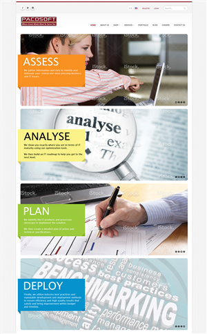 Web Design by Jagannath for Passion+Week+Computer+Software+%28PACOSOFT%2C+INC%29 | Design #3664090
