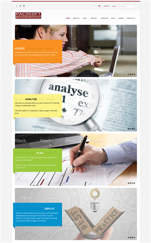 Web Design by Jagannath for Passion+Week+Computer+Software+%28PACOSOFT%2C+INC%29 | Design: #3671723