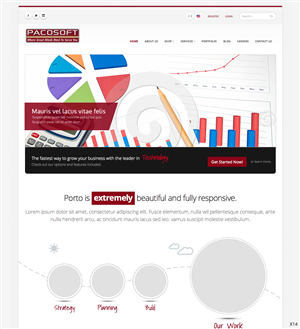 Web Design by pb for Passion+Week+Computer+Software+%28PACOSOFT%2C+INC%29 | Design: #3658385
