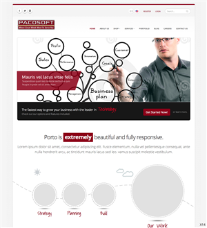 Web Design by pb for Passion+Week+Computer+Software+%28PACOSOFT%2C+INC%29 | Design: #3658389