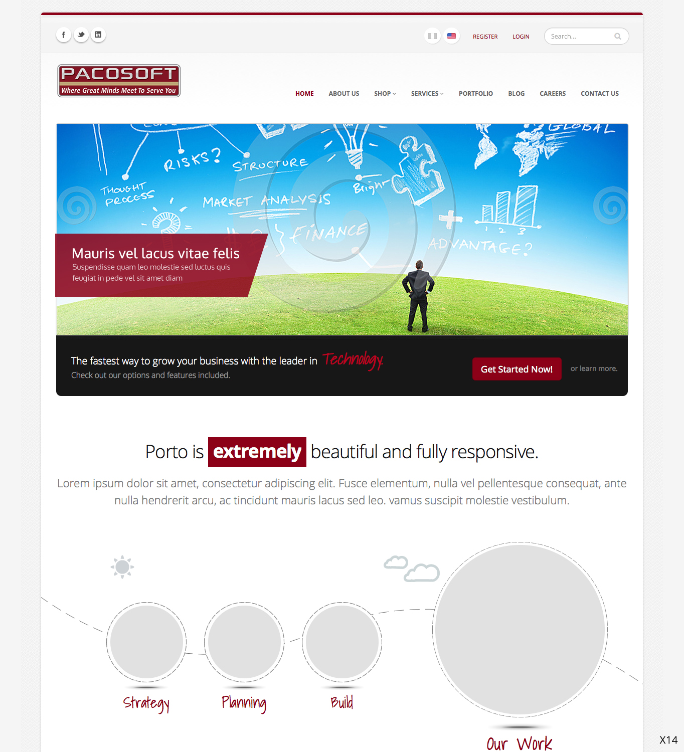 Diseño Web por pb para Passion+Week+Computer+Software+%28PACOSOFT%2C+INC%29 | Diseño #3658391