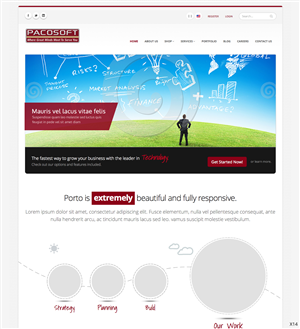 Web Design by pb for Passion+Week+Computer+Software+%28PACOSOFT%2C+INC%29 | Design: #3658391
