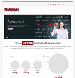 Web Design by pb for Passion+Week+Computer+Software+%28PACOSOFT%2C+INC%29 | Design: #3658401