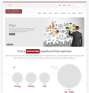 Web Design by pb for Passion+Week+Computer+Software+%28PACOSOFT%2C+INC%29 | Design: #3658418