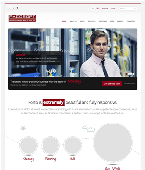 Web Design by pb for Passion+Week+Computer+Software+%28PACOSOFT%2C+INC%29 | Design: #3668977