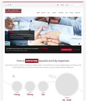 Web Design by pb for Passion+Week+Computer+Software+%28PACOSOFT%2C+INC%29 | Design: #3668987