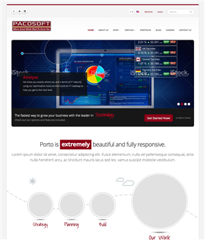 Web Design by pb for Passion+Week+Computer+Software+%28PACOSOFT%2C+INC%29 | Design: #3668990