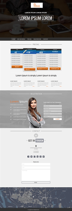 Web Design by GlobalTech for this project | Design: #3674536