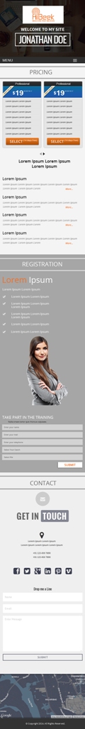 Web Design by GlobalTech for this project | Design #3674541