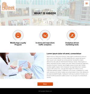 Web Design by Violeta Pironkova for this project | Design: #3658835