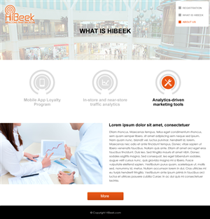 Web Design by Violeta Pironkova for this project | Design: #3671896