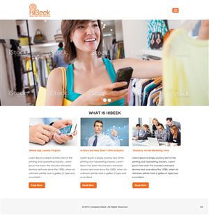 Web Design by pb for this project | Design: #3653793