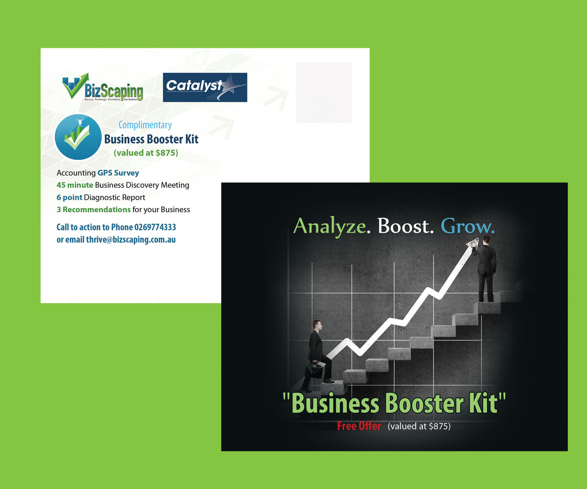 Postcard Design by uk for BizScaping | Design #3685962