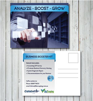 Design de Carte Postale par alex989 pour BizScaping | Design : #3660590