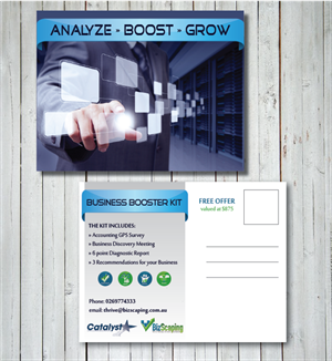 Design de Carte Postale par alex989 pour BizScaping | Design : #3685800