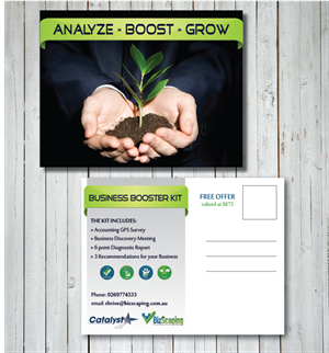 Design de Carte Postale par alex989 pour BizScaping | Design : #3685802