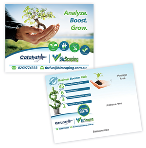 Design de Carte Postale par creationz2011 pour BizScaping | Design : #3699611