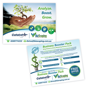 Design de Carte Postale par creationz2011 pour BizScaping | Design : #3730629