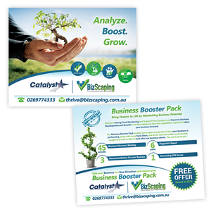 Design de Carte Postale par creationz2011 pour BizScaping | Design : #3733260