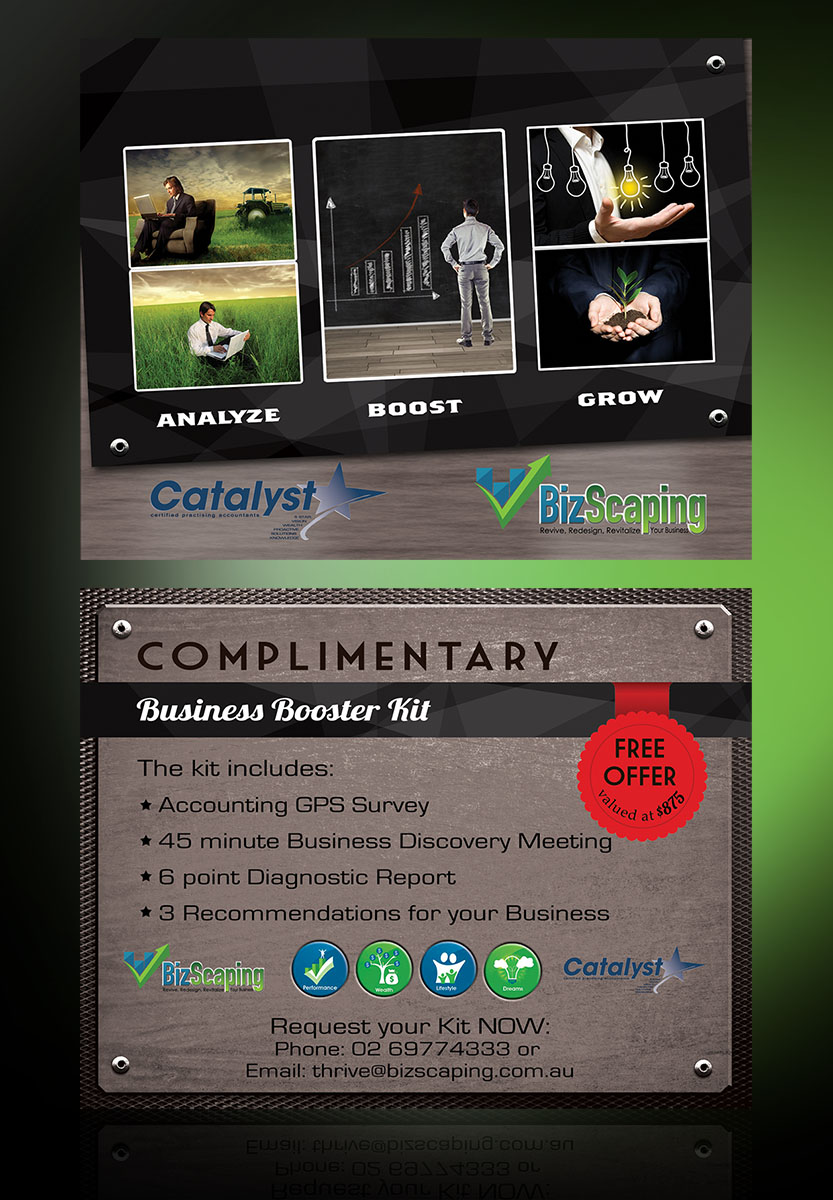 Postcard Design by Juni for BizScaping | Design #3697485