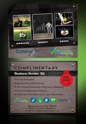 Design de Carte Postale par Juni pour BizScaping | Design : #3697485