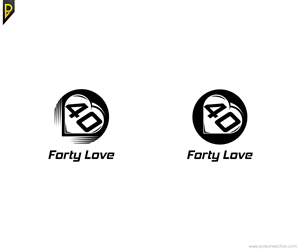 Logo Design by poisonvectors for Forty Love | Design #3642622