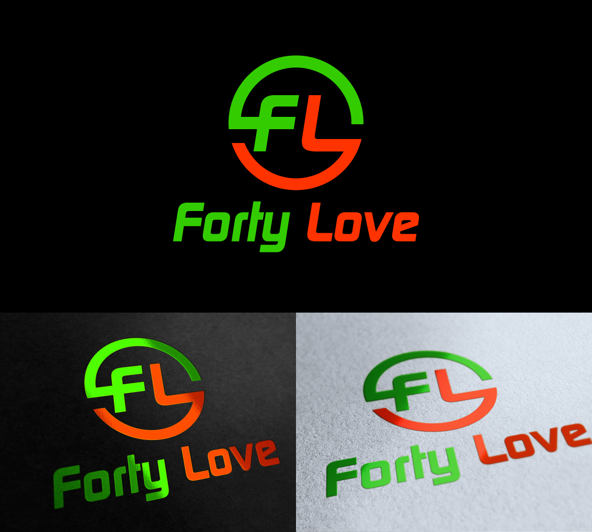 Logo Design by AFD for Forty Love | Design #3736403