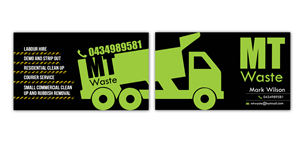 Design de Carte de Visite par tale026 pour mt waste | Design : #3665848