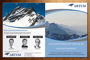Brochure Design by theblueart for Novus Partners AG | Design: #3659316