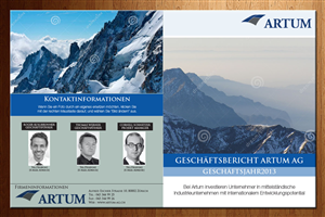 Brochure Design by theblueart for Novus Partners AG | Design: #3659321