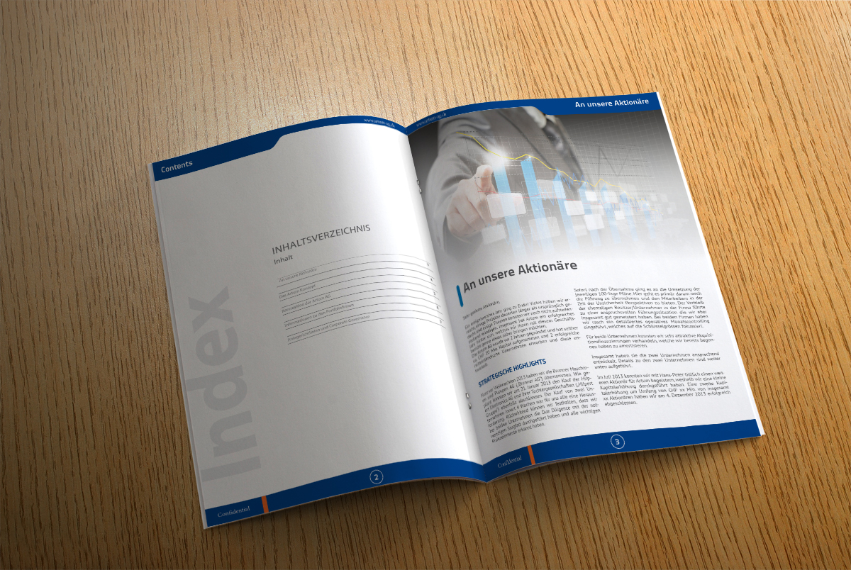 Brochure Design by iTech Graphics for Novus Partners AG | Design #3642316
